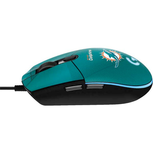 NFL Miami Dolphins Team Jersey G203 Prodigy RGB Wired Gaming Mouse Skin